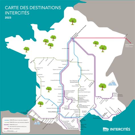 Trains Intercit S Sncf Pour Voyager En France Le Jour Et La Nuit