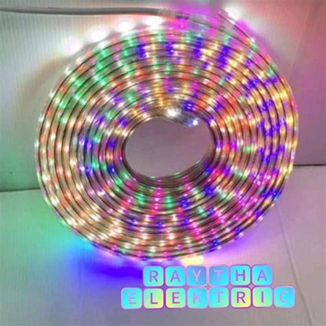 Jual Lampu Led Selang 2835 10m Rgb Warna Warni 10 Meter Strip Hias Di