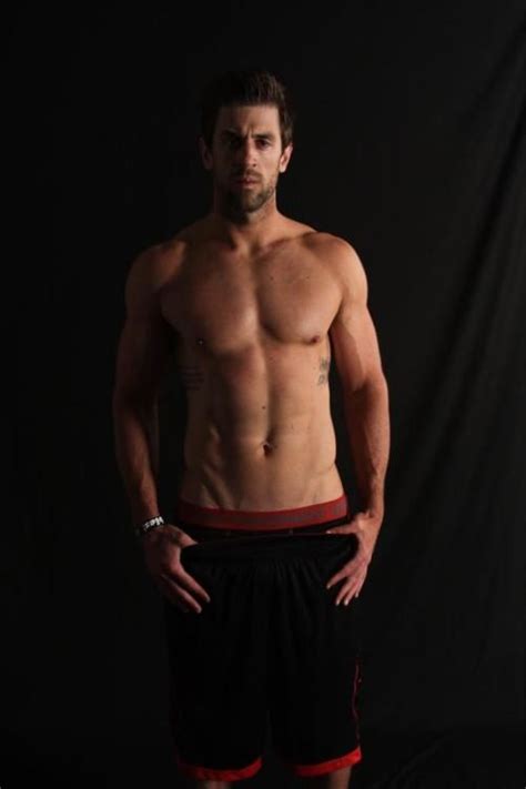 Shirtless Aaron Rodgers