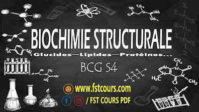 Biochimie Structurale Bcg S Fst Cours Pdf