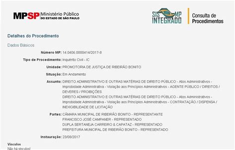 Blog do Ronco Blog do Ronco em pesquisa no site do Ministério Público