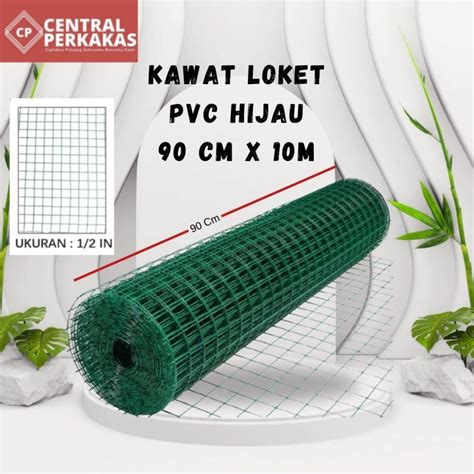 Jual Kawat Loket Pvc Per Roll M Bukan M Kawat Kandang Kawat Ram