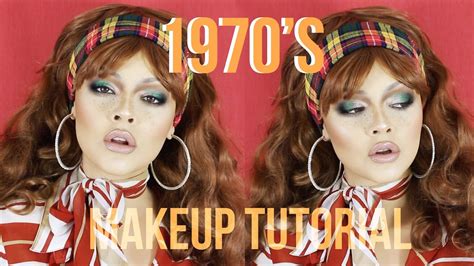 1970 S Inspired Makeup Tutorial Youtube