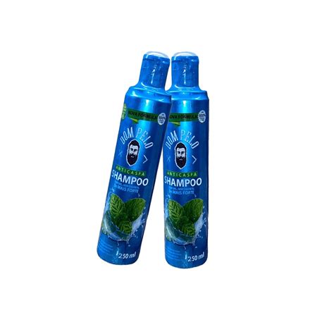 Shampoo Dom Pelo Barba Cabelo E Bigode Anticaspa Unid Shopee Brasil