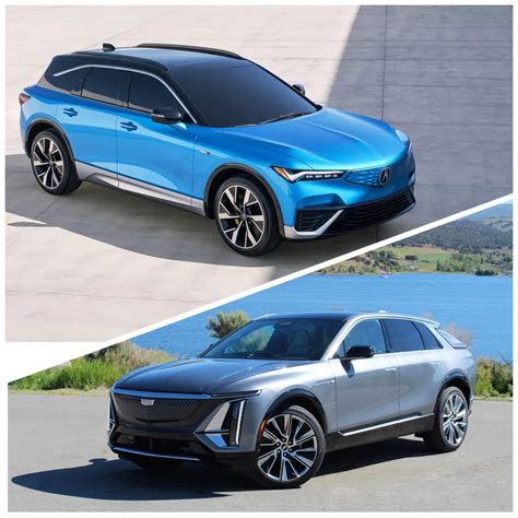 Comparing the 2023 Cadillac Lyriq and 2024 Acura ZDX EV - Motor Illustrated