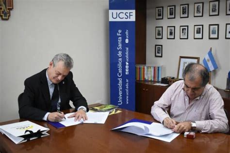 ASOEM y UCSF signaron un convenio de pasantías UCSF Universidad