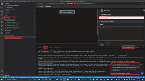 Not Able To Create Azure Logic App Workflow Using Visual Studio Code