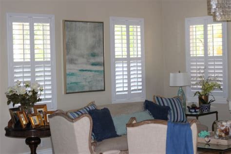 Livingroom With Plantation Shutters Modern Living Room Miami By Plantation Shutters Of