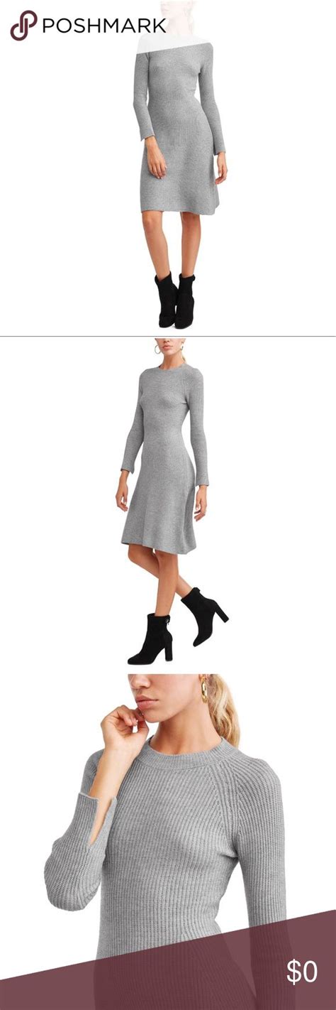 Long Sleeve Shift Sweater Dress Sweater Dress Sweater Dress Women