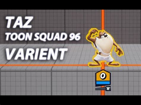 MultiVersus TAZ TOON SQUAD 96 SKIN VARIANT YouTube