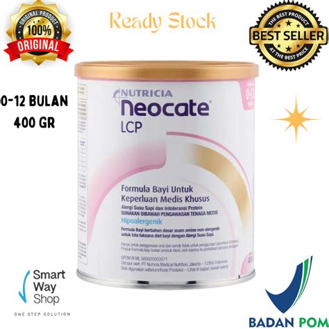 Jual Susu Bayi Nutricia Neocate Lcp Untuk Alergi Susu Sapi Bulan