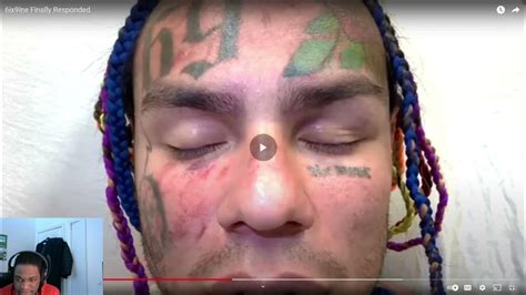 6ix9ine Finally Responded After Getting Beat Up Reaction Youtube