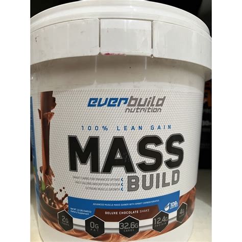 Jual Mass Build 12lbs 108scoops Everbuild Mass Build Shopee Indonesia