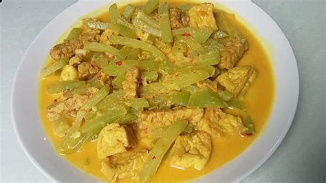 Resep Labu Siam Tempe Tahu Santan Lontong Sayur Labu Siam Manisa