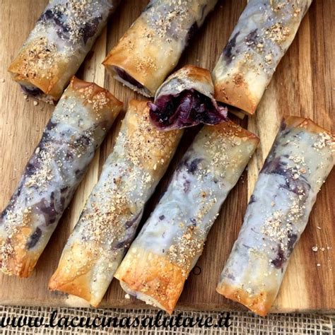 Involtini Di Pasta Fillo Con Radicchio La Cucina Salutare