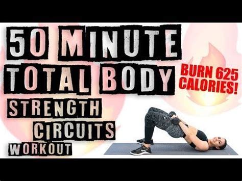 Minute Total Body Strength Circuit Workout Burn Calories