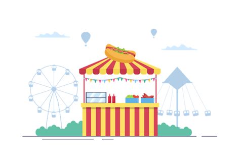 Food Stall Design Assets Iconscout