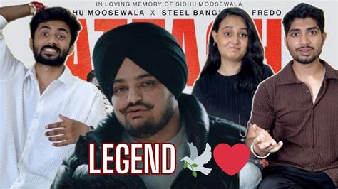 Attach Reaction Sidhu Moose Wala Steel Banglez Ft Fredo Youtube