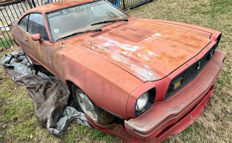 Nice Project 1978 Ford Mustang II King Cobra Barn Finds