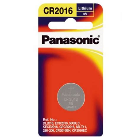 Panasonic Lithium 3v Coin Cell Battery Cr2016 1 Pack At Mighty Ape Nz