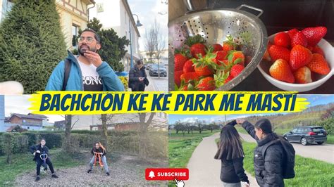 Bachchon Ke Park Me Masti Justkhushhi Vlog Vlogger Youtube