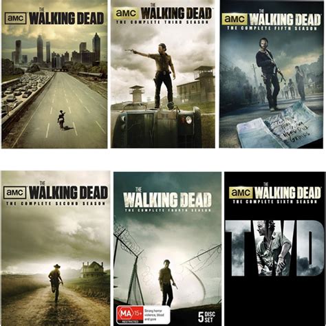 The Walking Dead The Complete Series DVD Seasons 1 2 3 4 5 6 Box Set ...