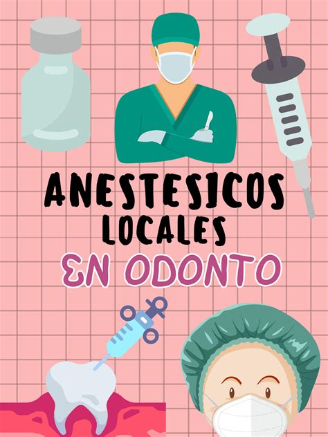 Solution Anestesicos Locales En Odontologia Studypool