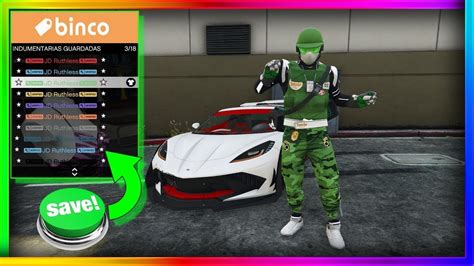 NUEVO INDUMENTARIAS VERIFICADAS POR ROCKSTAR🟢COMO SALVAR LOS SLOTS DE ...