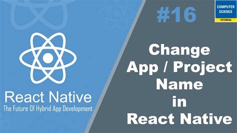 React Native Change App Name The 15 New Answer Barkmanoil