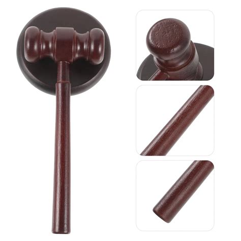 Toys Kids Judge Hammer Auction Judges Gavel Court Wood Wooden Gavels