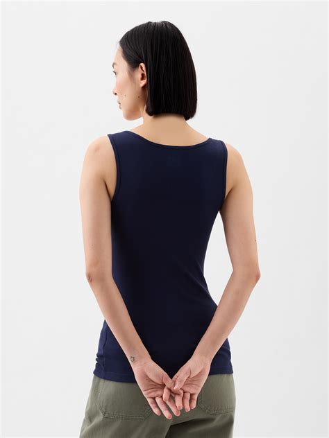 Gap Logo Ribbed Tank Top Gap Factory