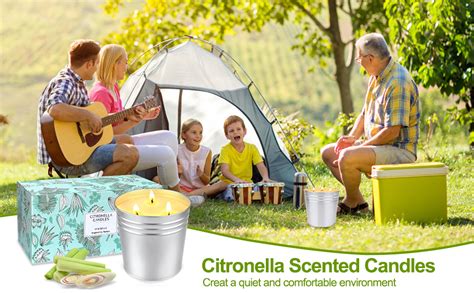 Citronella Candles Outdoor Large Citronella Candles For