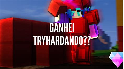 Ganhei Tryhardando No Bedwars Youtube