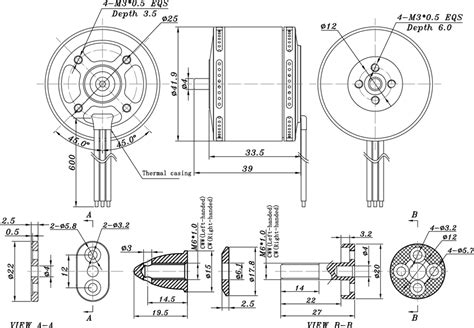 400kv Brushless Heavy Lift Drone Motor