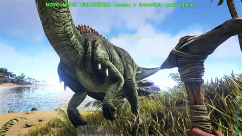 Ark Survival Ps Sobrevivendo Dinossauros Youtube