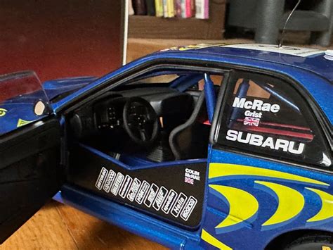 Autoart Subaru Impreza Wrc B Monte Carlo Rally Colin Mcrae