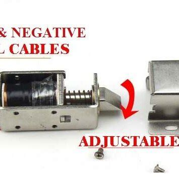 Solenoid electromechanical lock. | Download Scientific Diagram