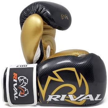 Rival Boxing Rs1 2.0 Ultra Pro Lace-up Sparring Gloves - 14 Oz. - Black ...