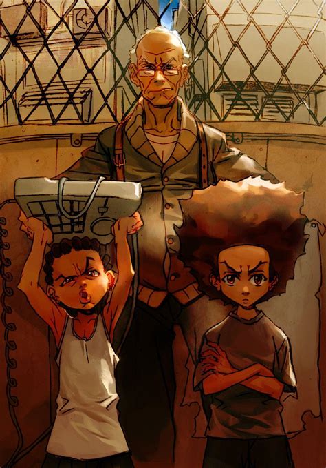 Boondocks Hd Wallpapers Top Free Boondocks Hd Backgrounds Wallpaperaccess