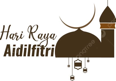 Hari Raya Aidilfitri En Arte De Elementos Vectoriales Png Eid