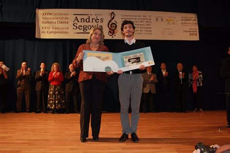 El francés Gabriel Bianco ganador del 28 Certamen Internacional de