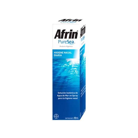 Afrin Pure Sea Agua De Mar 100ml Farmacia Pvr