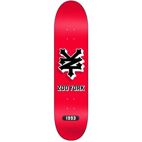 Skateboard Decks Skateboard Decks › Zoo York Crackerjack Red Logo