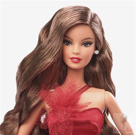 2022 Black Label 2022 Holiday Barbie Light Brown Hair