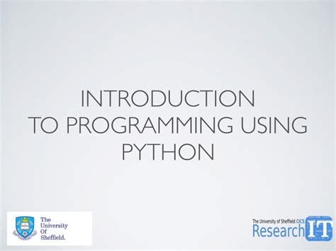 Pdf Introduction To Programming Using Python