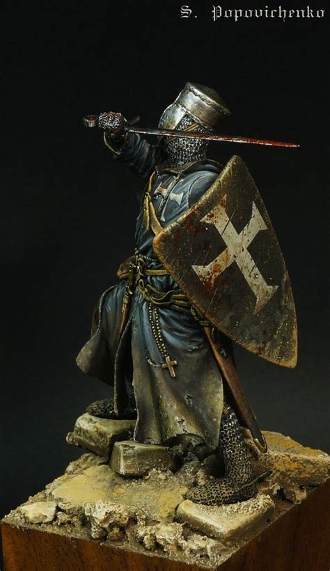 Knight Hospitaller By Sergeypopovichenko Putty Paint In