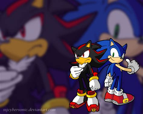 Sonic And Shadow Wallpaper Wallpapersafari