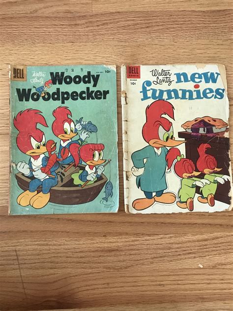 Woody Woodpecker New Funnies Dell Gold Key Whitman Harvey Comic Book