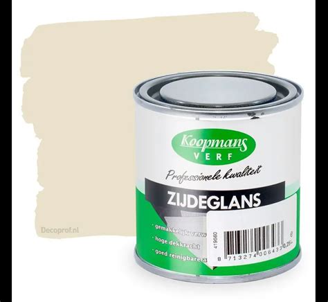 Koopmans Zijdeglans 9001 Creme Wit Bestellen Decoprof Nl