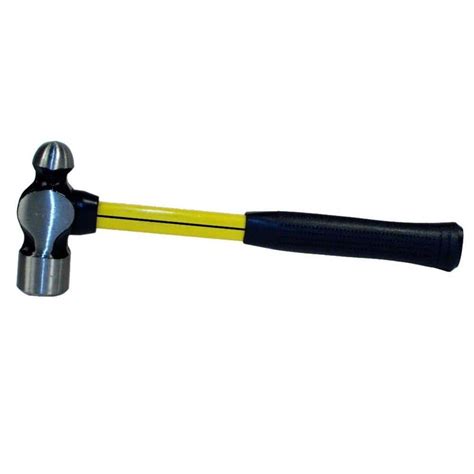 Nupla 16 Oz Fiberglass Handle Ball Pein Hammer 21016 The Home Depot